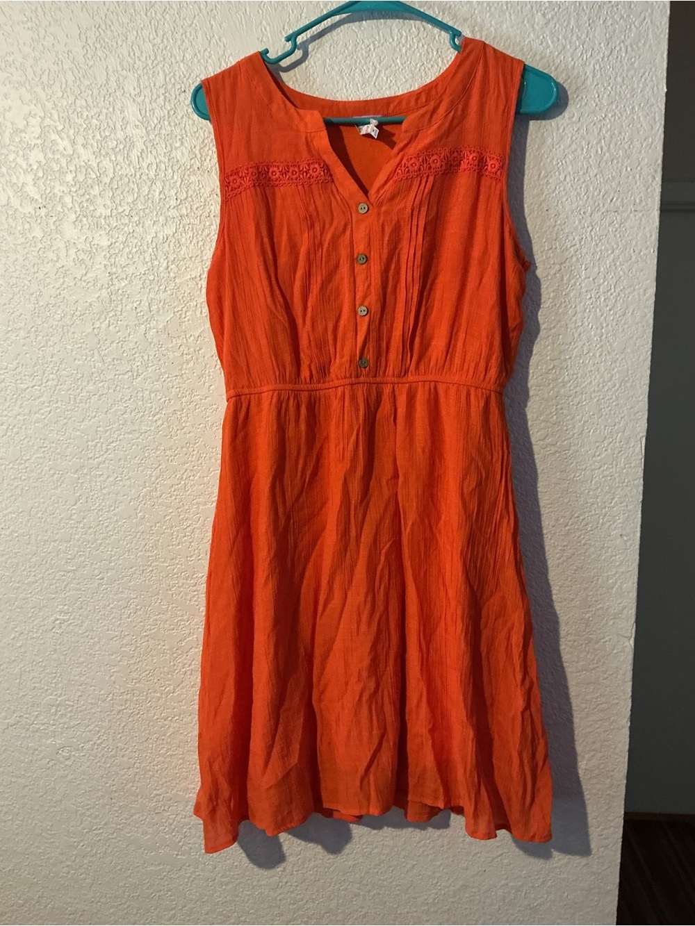 Naïf Orange Sleeveless Dress